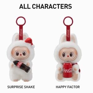 New!!Set of Two Labubu - Popmart The Monsters Coca-Cola Series Labubu